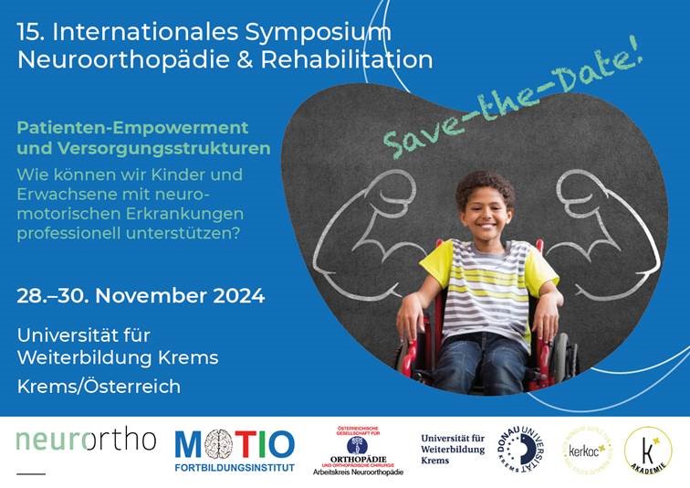 15. Internationales Symposium für Neuroorthopädie & Rehabilitation